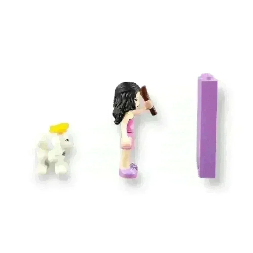 Lego Friends Doggy Day Care 41691 Emma Minifigure frnd357 & Poodle Dog 11575pb04 - Picture 4 of 6